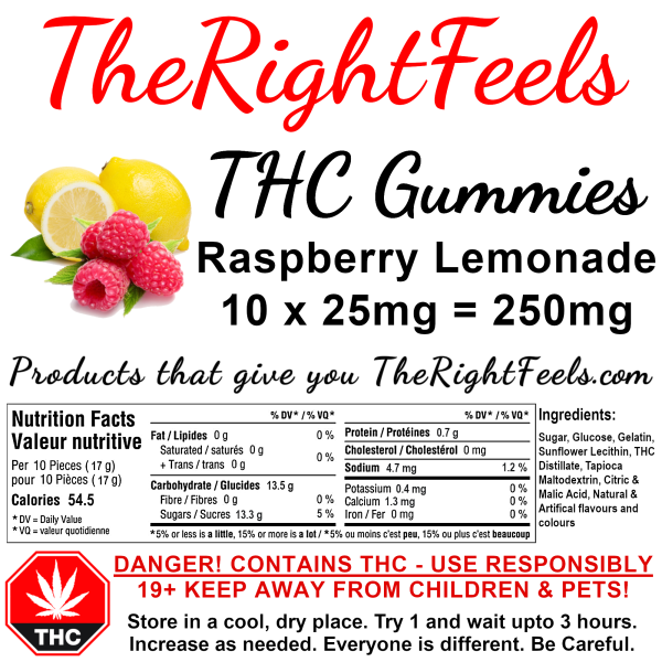 High Dose THC Gummies - 25mg each (250mg) - Image 6